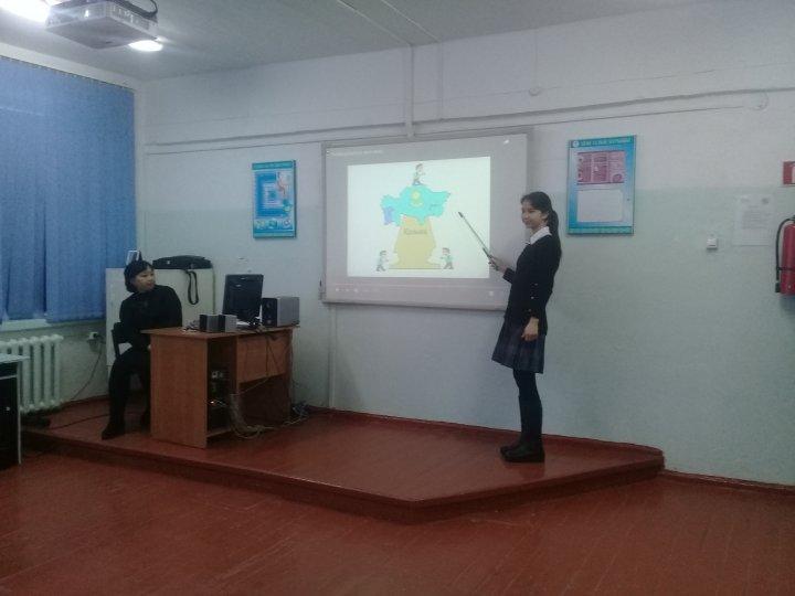 "Жемқорлыққа жол жоқ" 9-11 сыныптар өткізілген сынып сағаттыры