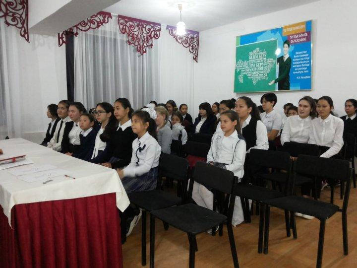 4-13 октябрь аралығында "Қыз тәрбиесі-ұлт болашағы"тақырыбында өткізілген іс-шара