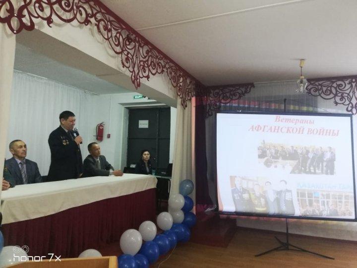 Ә.Молдағұлова атындағы №28 орта мектебінде Ауған  соғысы ардагерлерімен кездесу болып өтты. Оқушыларымыз өз өнерлерін көрсетті.