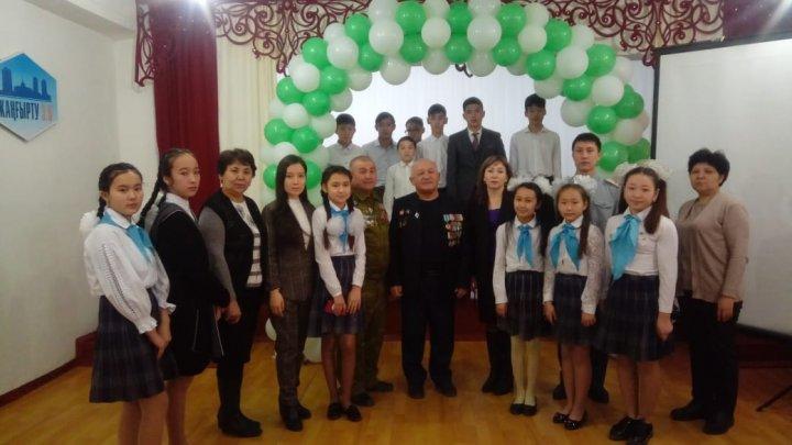 Ә.Молдағұлова атындағы №28 орта мектебінде жоспарға сәйкес "Ерлігің мәңгі-жүрегімде" атты ауған соғысымен  кездесу өтті.