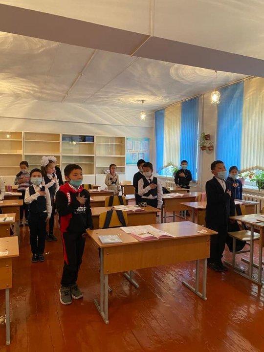 Ә.Молдағұлова атындағы #28мектебінде "Рәміздерім-мақтанышым"тақырыбында 2-4 кезекші сыныптарда сынып сағаттары өткізілді. Мақсаты:Оқушылардың аса маңызды мемлекеттік белгілер-рәміздер жөніндегі білімдерін жан-жақты сарапқа салу.
