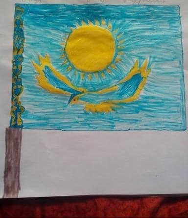 "Мемлекеттік Рәміздер-ұлт мақтанышы"тақырыбында сурет байқауы